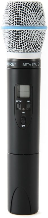 Bộ thu và phát kèm micro không dây cầm tay Shure ULXS24/Beta 87 chính hãng