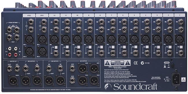 Mixer soundcraft GB2R/16 giá rẻ