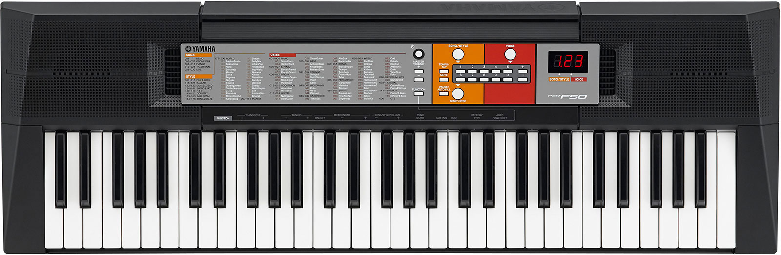 Portable keyboard Yamaha PSR-F50
