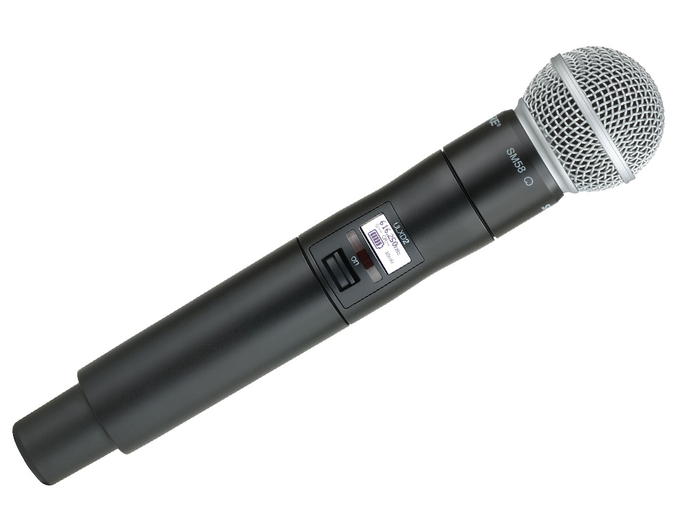 Shure SM58 with ULXD2 Handheld Transmitter