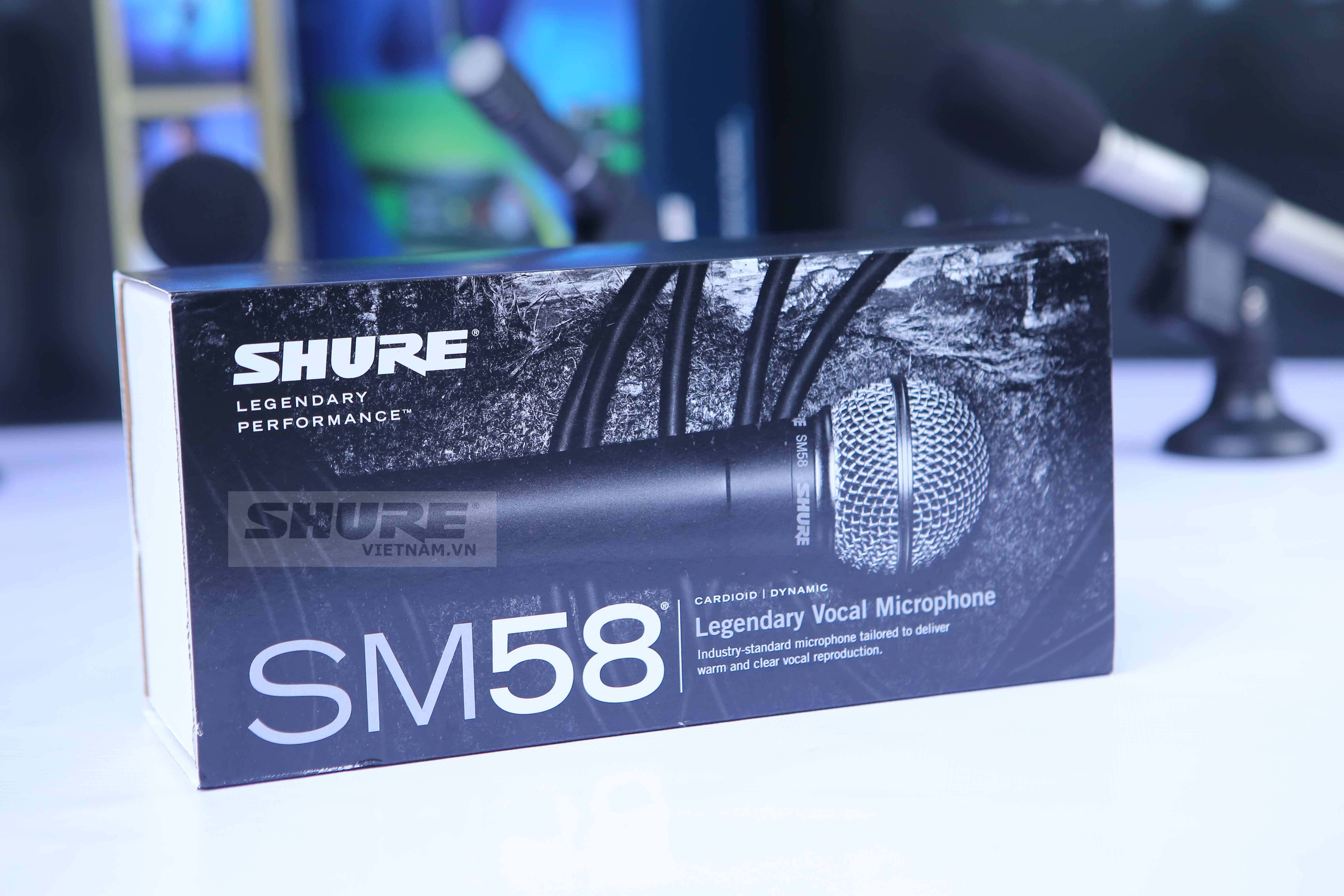 Đánh giá micro có dây Shure SM58 hát karaoke hay chính hãng