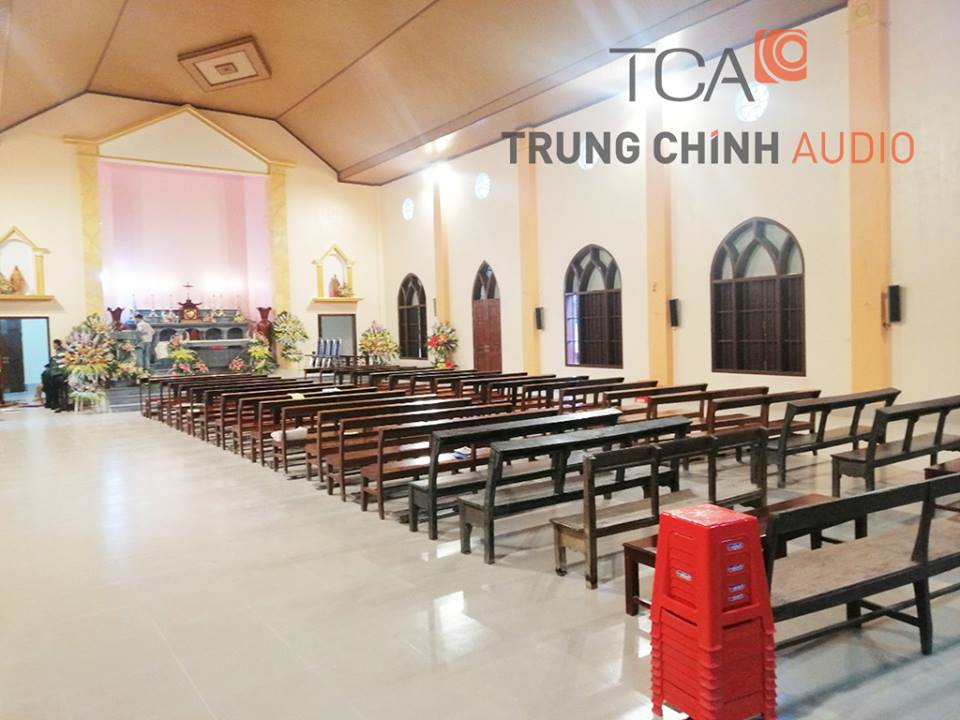 Lắp đặt hệ thống âm thanh nhà thờ lớn ở Nam Định