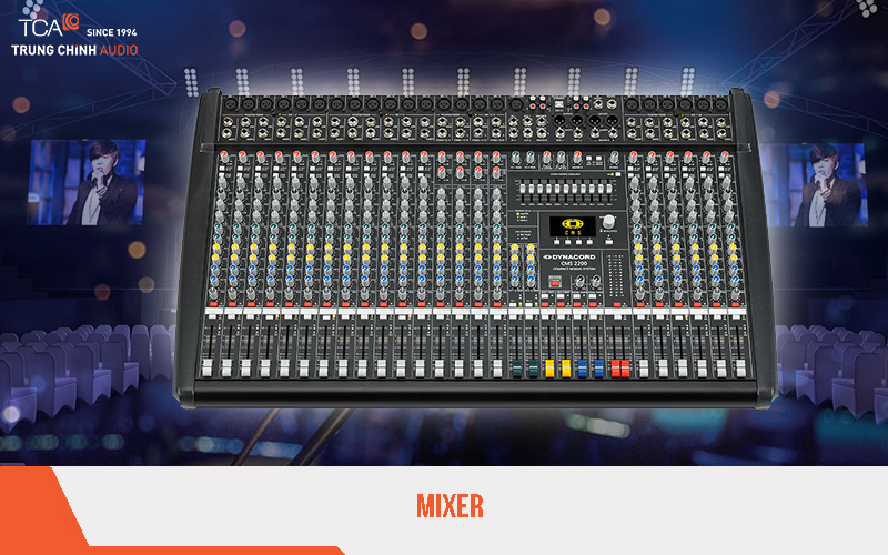mixer sân khấu