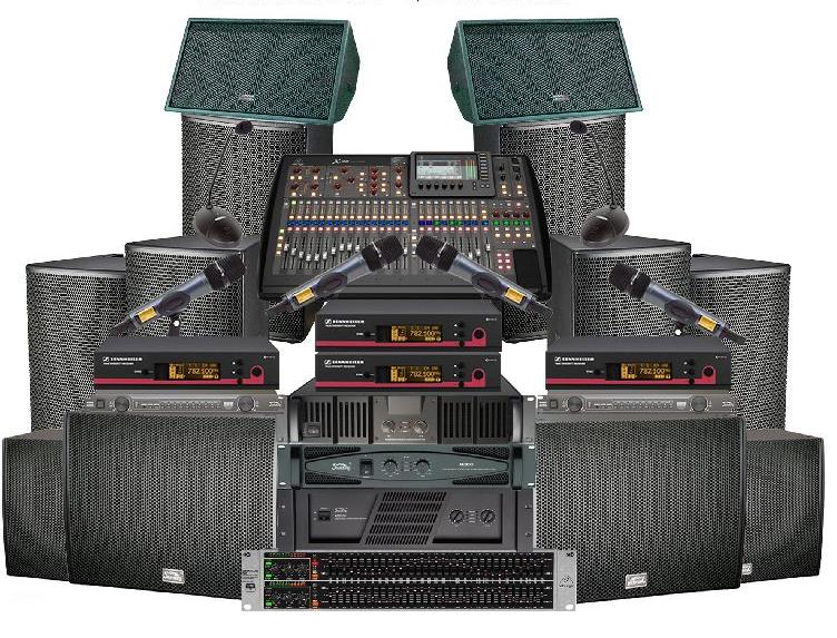 Hệ thống âm thanh sân khấu chuyên nghiệp 2019 cần có những thiết bị gì?