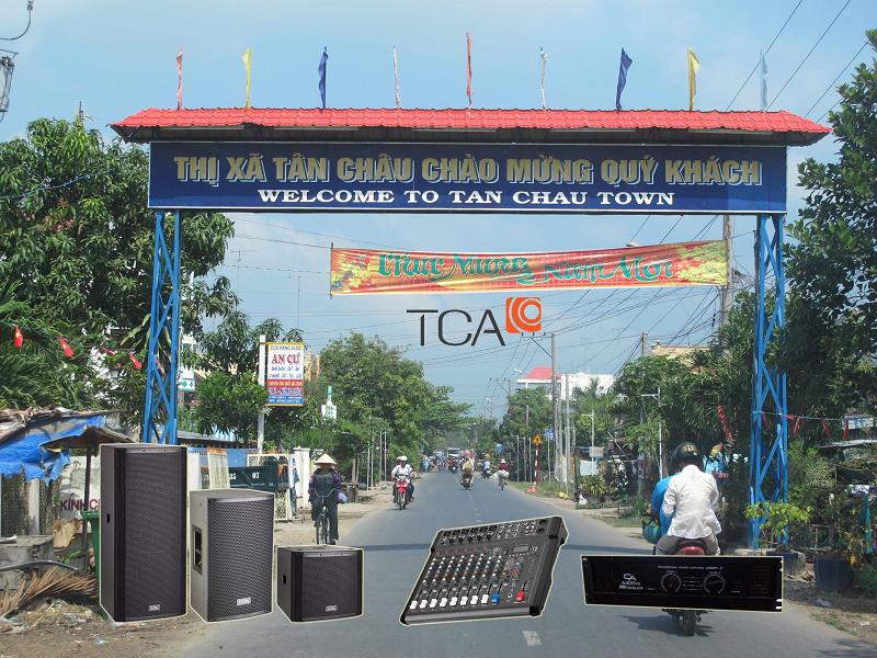 Lắp đặt hệ thống âm thanh hội trường cho trung tâm văn hóa xã Châu Phong tỉnh An Giang