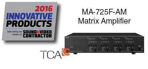Siêu phẩm ma trận TOA MA-725F-AM Mixer / Amplifier