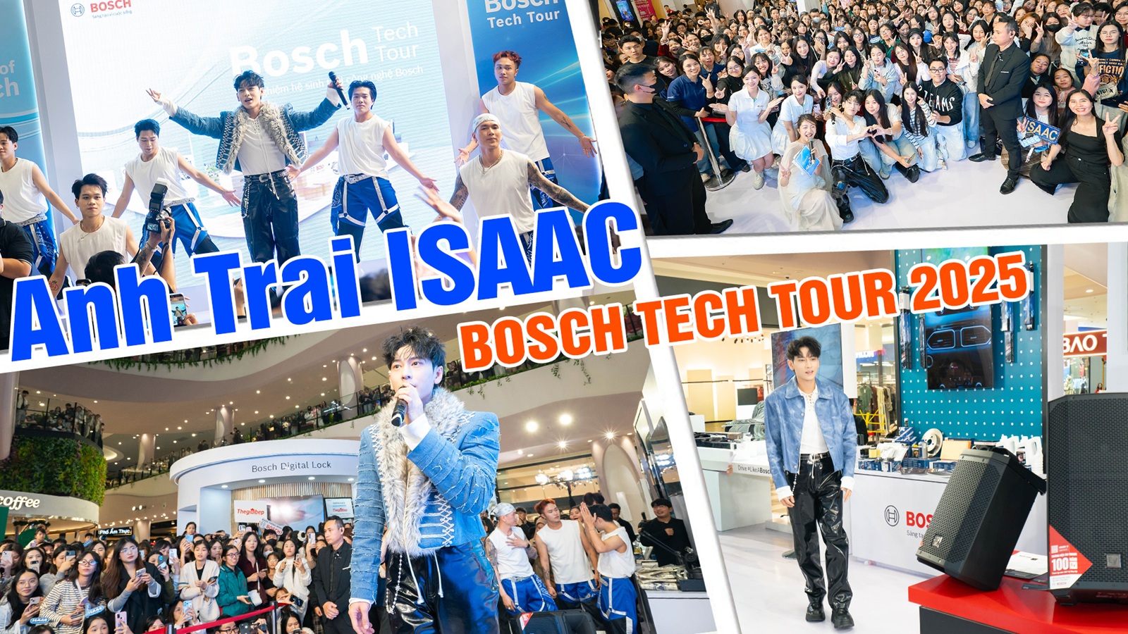 Âm thanh sân khấu Electro-Voice đêm nhạc ISAAC tại Aoen Mall Hà Đông